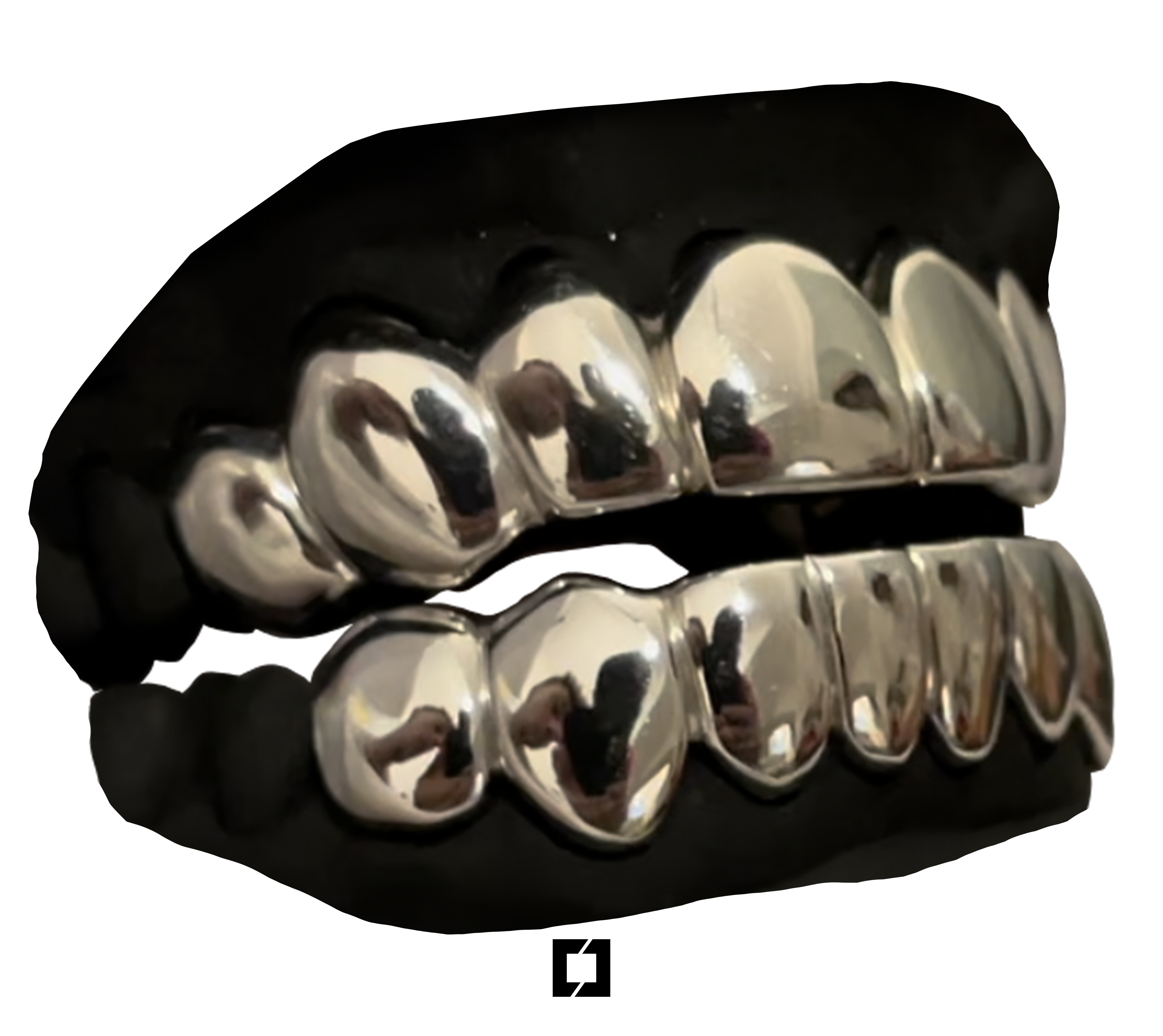 Grillz 16 elementi Argento 925